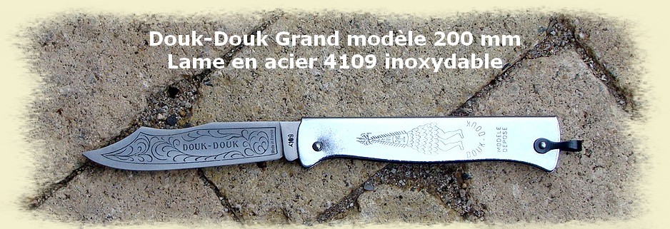 Douk-Douk - 815X - 9cm lame en acier Inox